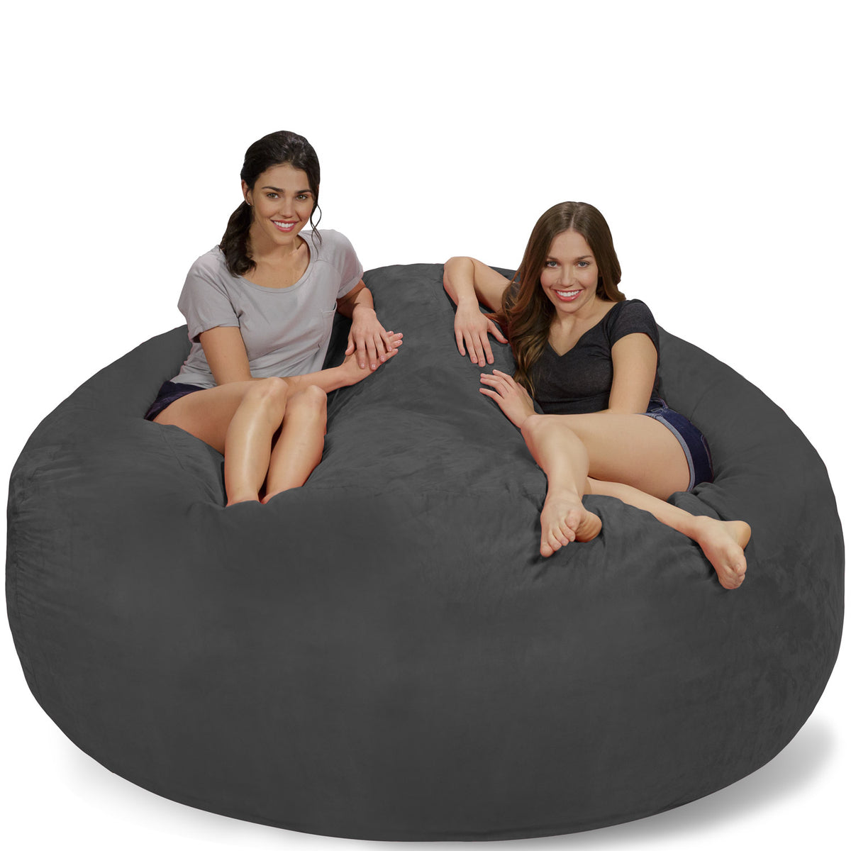  Bean Bag Chairs for Adults Bean Bag Covers Only 7ft Soft Beanbag  Giant Fur Bean Bag Chair for Adult Furniture (It was Only A Cover, Not A  Full Bean Bags) 